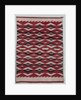 Diamond Network Style Rug, c. 1890-1900 by Unknown