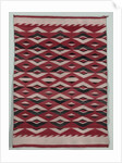 Diamond Network Style Rug, c. 1890-1900 by Unknown