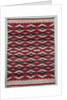 Diamond Network Style Rug, c. 1890-1900 by Unknown