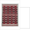 Diamond Network Style Rug, c. 1890-1900 by Unknown