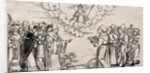 Dispute between Luther and a Catholic Theologian by Hans Sebald Beham