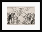 Dispute between Luther and a Catholic Theologian by Hans Sebald Beham