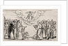 Dispute between Luther and a Catholic Theologian by Hans Sebald Beham