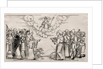 Dispute between Luther and a Catholic Theologian by Hans Sebald Beham