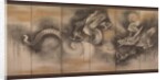 Dragon and Tiger, early to mid-1600s by Soga Nichokuan (attributed to)