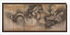 Dragon and Tiger, early to mid-1600s by Soga Nichokuan (attributed to)