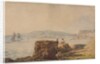 Drake's Island, Plymouth by Samuel Prout
