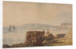 Drake's Island, Plymouth by Samuel Prout