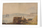 Drake's Island, Plymouth by Samuel Prout