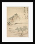 Drifting in a Boat, 1847 by Tsubaki Chinzan