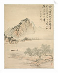 Drifting in a Boat, 1847 by Tsubaki Chinzan