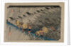 Driving Rain at Shono from the series Fifty-Three Stations of the Tokaido, 1833 by Ando Hiroshige