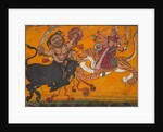 Durga Slaying Mahisha, c. 1700-1710 by Unknown