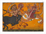 Durga Slaying Mahisha, c. 1700-1710 by Unknown