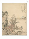 Dwelling by the Shore, 1847 by Tsubaki Chinzan