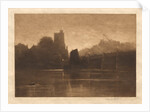 Ebb Tide, Putney Bridge, 1885 by Frank Short