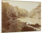 Echo Cliffs, Canyon of the Grand River, Glenwood Extension, Colorado, 1885 by William Henry Jackson