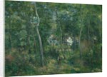 Edge of the Woods Near LHermitage, Pontoise, 1879 by Camille Pissarro