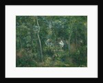Edge of the Woods Near LHermitage, Pontoise, 1879 by Camille Pissarro