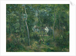 Edge of the Woods Near LHermitage, Pontoise, 1879 by Camille Pissarro