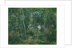 Edge of the Woods Near LHermitage, Pontoise, 1879 by Camille Pissarro
