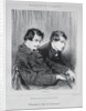 Edmond and Jules de Goncourt, 1853 by Paul Gavarni