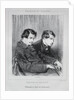 Edmond and Jules de Goncourt, 1853 by Paul Gavarni