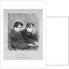 Edmond and Jules de Goncourt, 1853 by Paul Gavarni