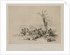 Egypt and Nubia, Volume I: Abyssinian Slaves Resting at Korti-Nubia, 1847 by Louis Haghe