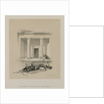Egypt and Nubia, Volume I: Entrance to the Caves of Beni-Hasan, 1847 by Louis Haghe