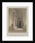 Egypt and Nubia, Volume I: Excavated Temple of Gyrshe, Nubia, 1846 by Louis Haghe