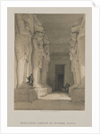 Egypt and Nubia, Volume I: Excavated Temple of Gyrshe, Nubia, 1846 by Louis Haghe
