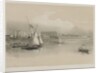 Egypt and Nubia, Volume I: General View of the Ruins of Luxor, From the Nile, 1846 by Louis Haghe