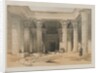 Egypt and Nubia, Volume I: Grand Portico of the Temple of Philae, Nubia, 1847 by Louis Haghe