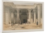Egypt and Nubia, Volume I: Grand Portico of the Temple of Philae, Nubia, 1847 by Louis Haghe