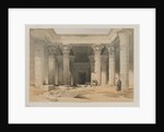 Egypt and Nubia, Volume I: Grand Portico of the Temple of Philae, Nubia, 1847 by Louis Haghe