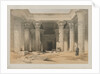 Egypt and Nubia, Volume I: Grand Portico of the Temple of Philae, Nubia, 1847 by Louis Haghe