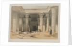 Egypt and Nubia, Volume I: Grand Portico of the Temple of Philae, Nubia, 1847 by Louis Haghe