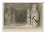 Egypt and Nubia, Volume I: Interior of the Temple of Aboo-Simbel, 1846 by Louis Haghe