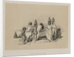 Egypt and Nubia, Volume I: Nubian Women at Kortie, on the Nile, 1847 by Louis Haghe