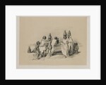 Egypt and Nubia, Volume I: Nubian Women at Kortie, on the Nile, 1847 by Louis Haghe
