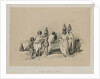 Egypt and Nubia, Volume I: Nubian Women at Kortie, on the Nile, 1847 by Louis Haghe