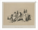 Egypt and Nubia, Volume I: Nubian Women at Kortie, on the Nile, 1847 by Louis Haghe