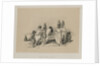 Egypt and Nubia, Volume I: Nubian Women at Kortie, on the Nile, 1847 by Louis Haghe