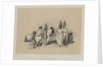 Egypt and Nubia, Volume I: Nubian Women at Kortie, on the Nile, 1847 by Louis Haghe