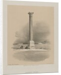 Egypt and Nubia, Volume I: Pompey's Pillar, Alexandria, 1846 by Louis Haghe