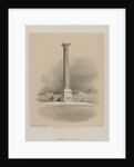 Egypt and Nubia, Volume I: Pompey's Pillar, Alexandria, 1846 by Louis Haghe