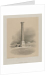 Egypt and Nubia, Volume I: Pompey's Pillar, Alexandria, 1846 by Louis Haghe