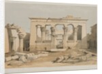 Egypt and Nubia, Volume I: Portico of the Temple of Kalabshe, 1847 by Louis Haghe