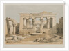 Egypt and Nubia, Volume I: Portico of the Temple of Kalabshe, 1847 by Louis Haghe